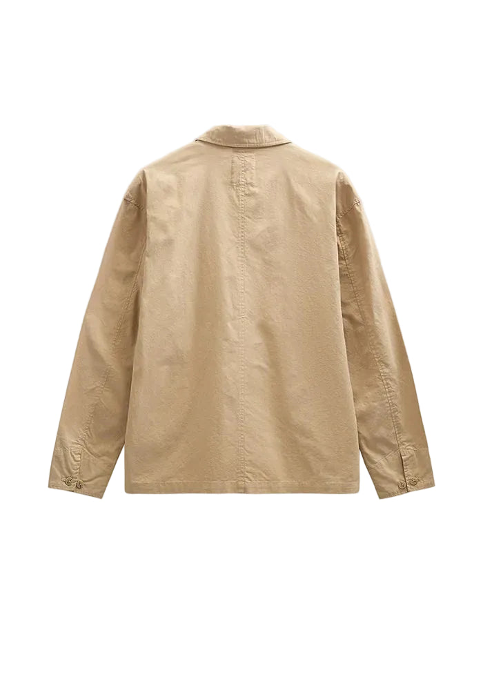 Odin Cotton Poplin Overshirt