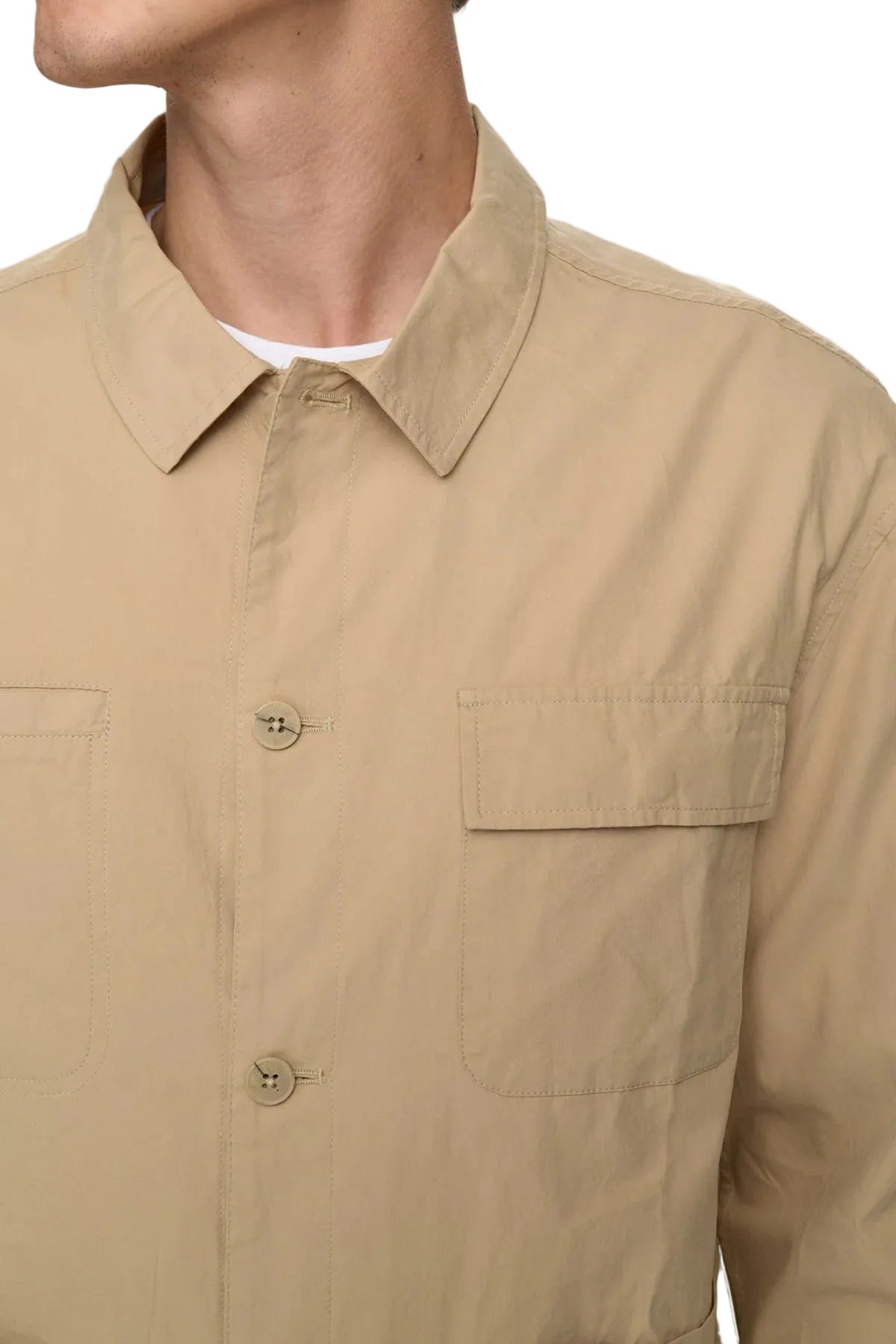 Odin Cotton Poplin Overshirt