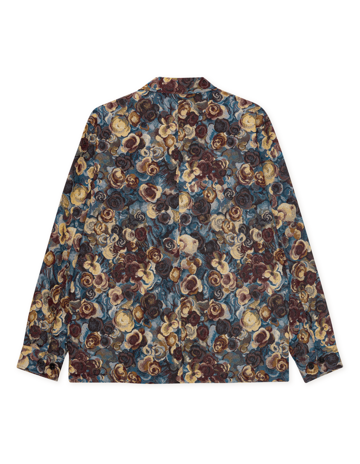 Flower Jacquard Overshirt