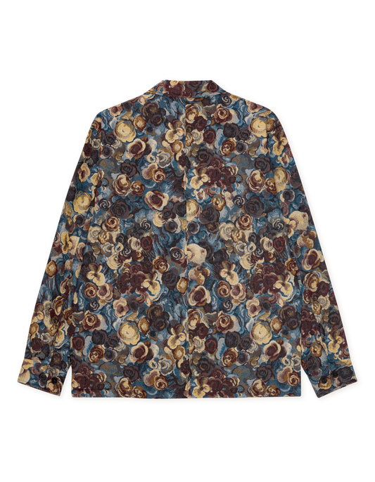Flower Jacquard Overshirt