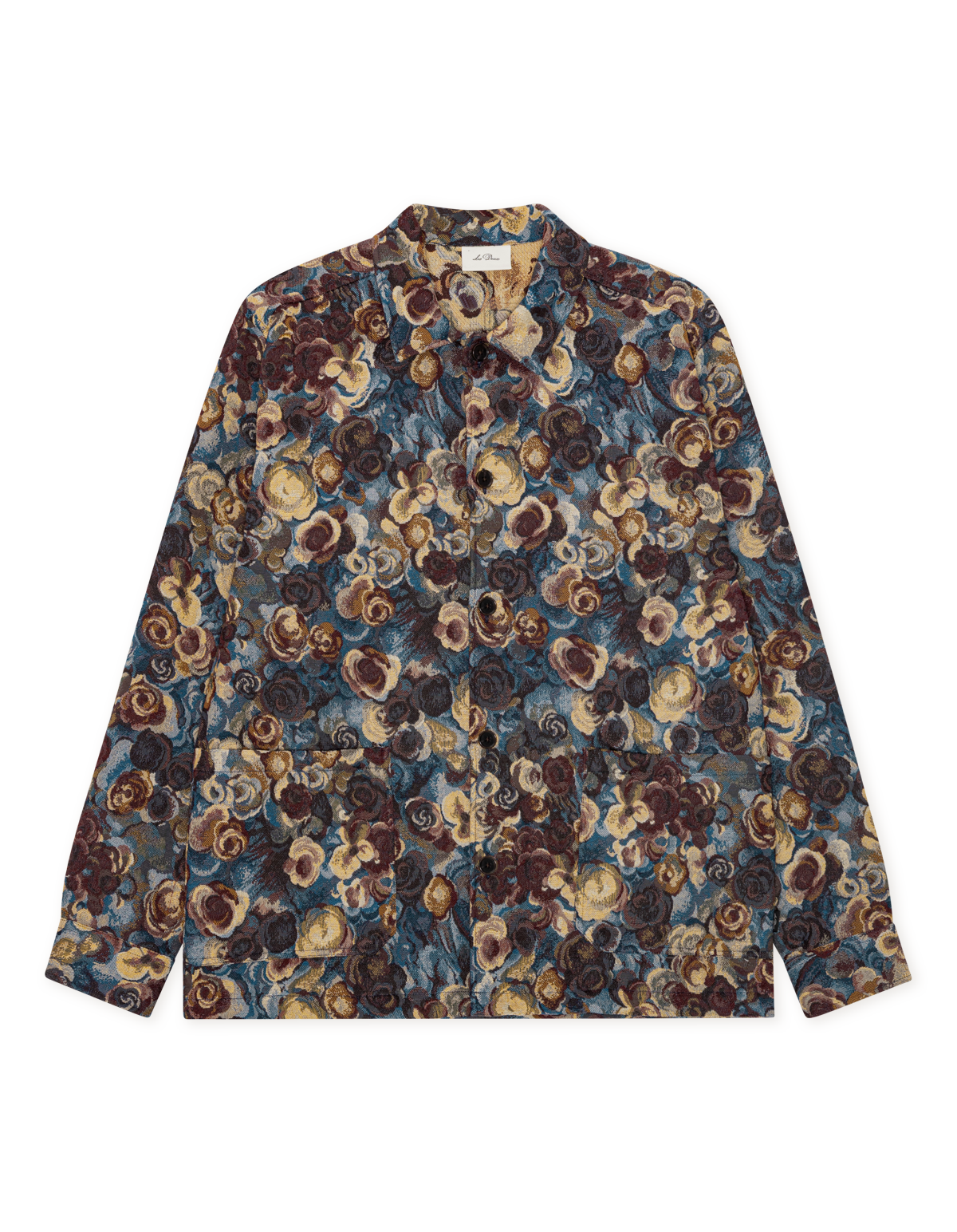 Flower Jacquard Overshirt