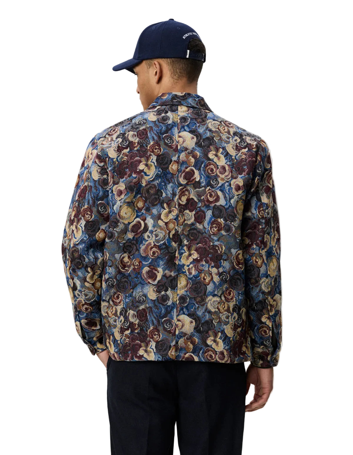 Flower Jacquard Overshirt
