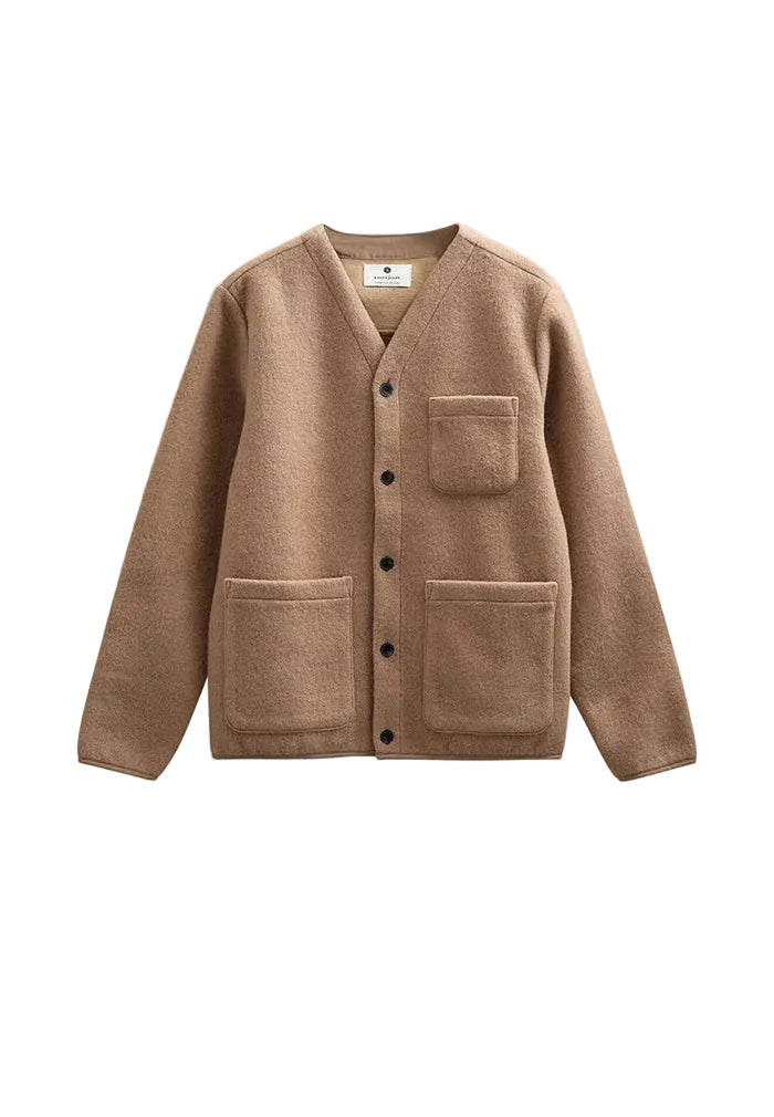 Sigurd Boiled Wool Overshirt