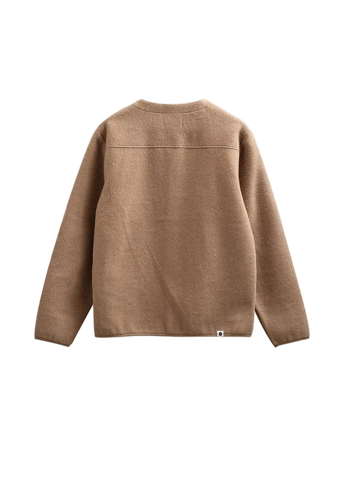 Sigurd Boiled Wool Overshirt