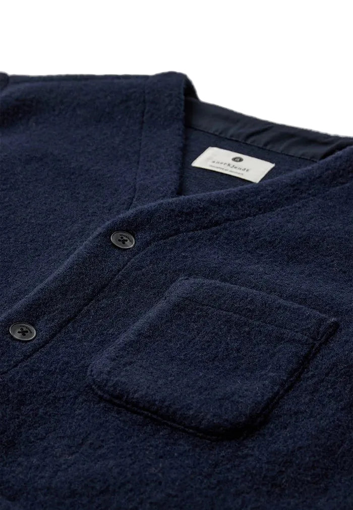Sigurd Boiled Wool Overshirt