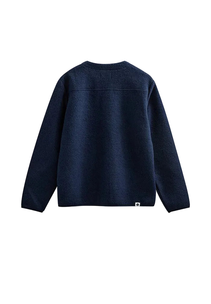 Sigurd Boiled Wool Overshirt