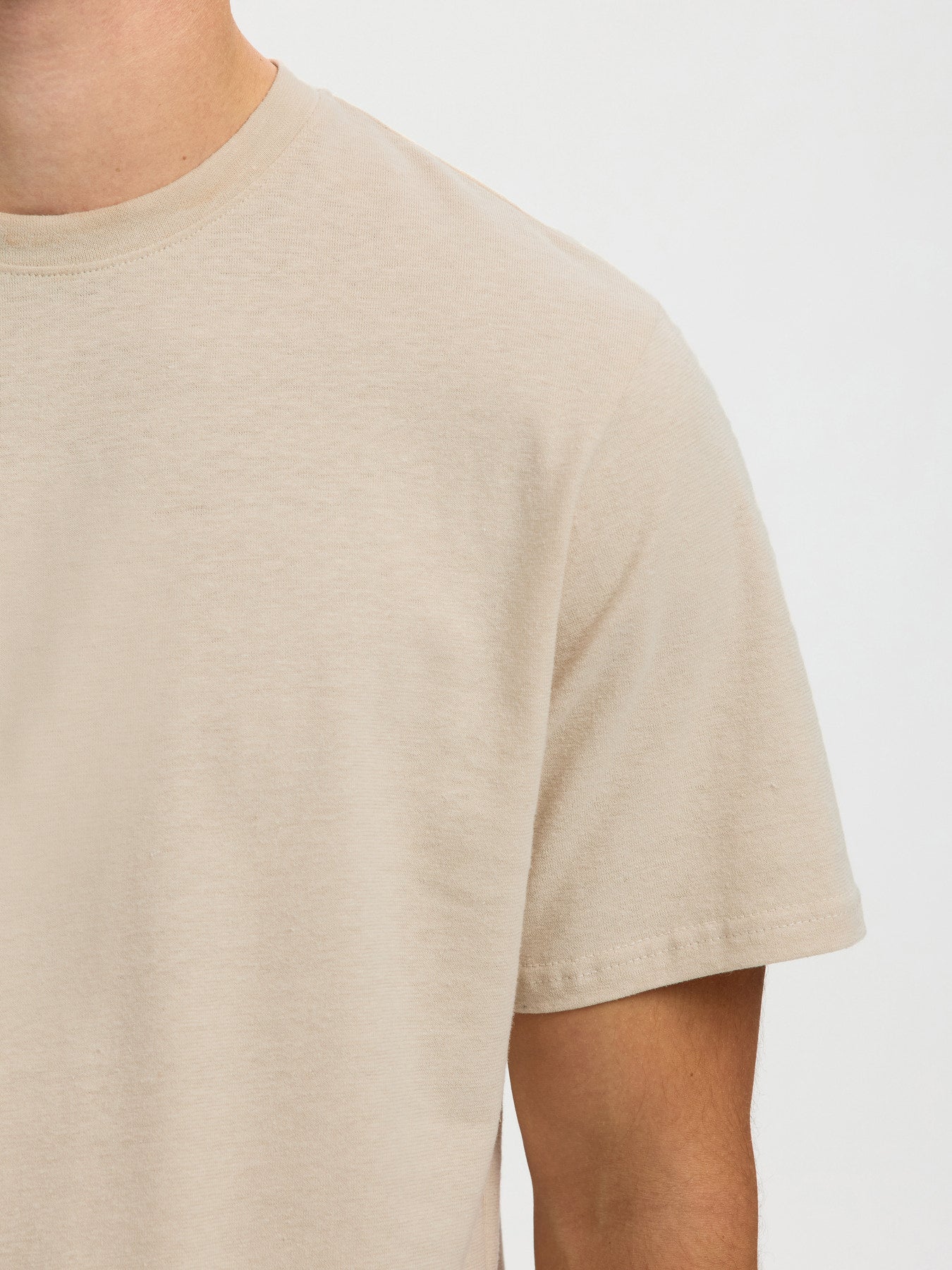 Adam Linen Blend SS T-Shirt