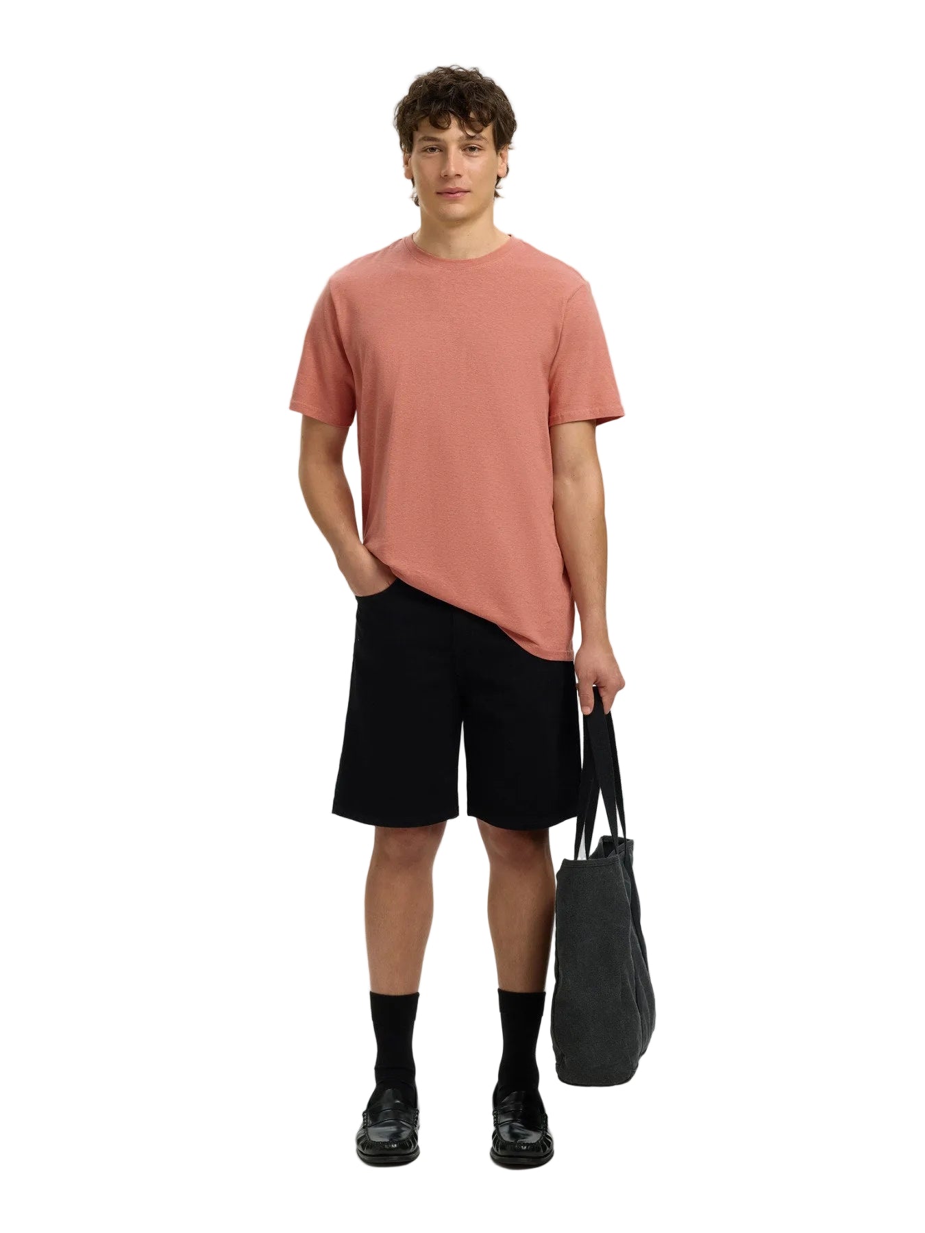 Adam Linen Blend SS T-Shirt