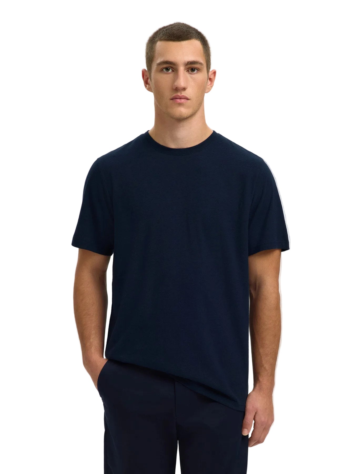 Adam Linen Blend SS T-Shirt