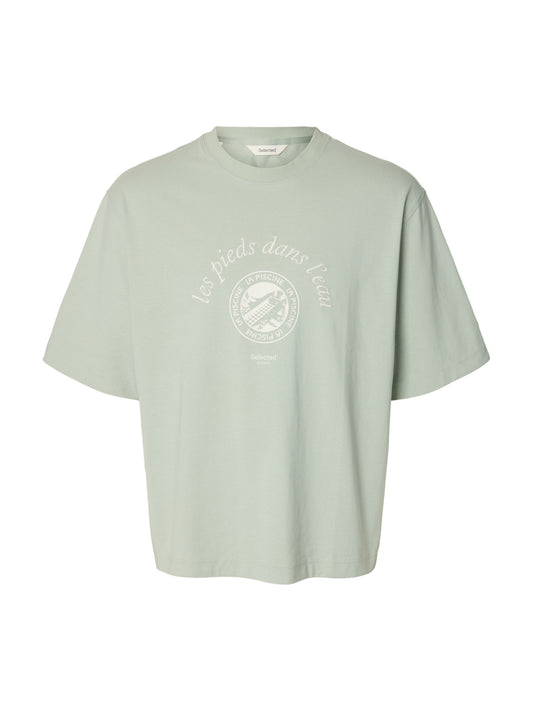 Boxy Norman Graphic O-Neck Tee