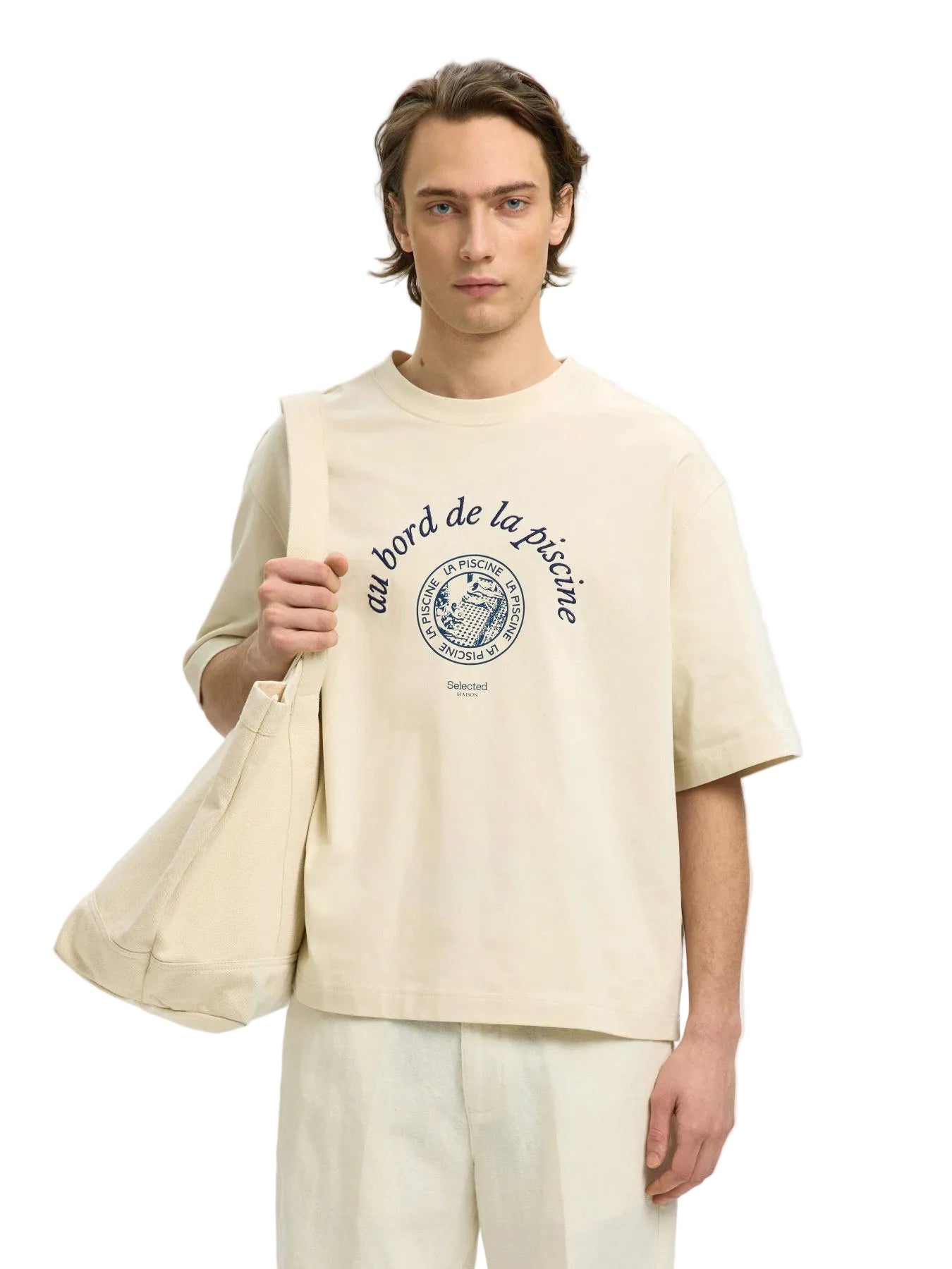 Boxy Norman Graphic O-Neck Tee