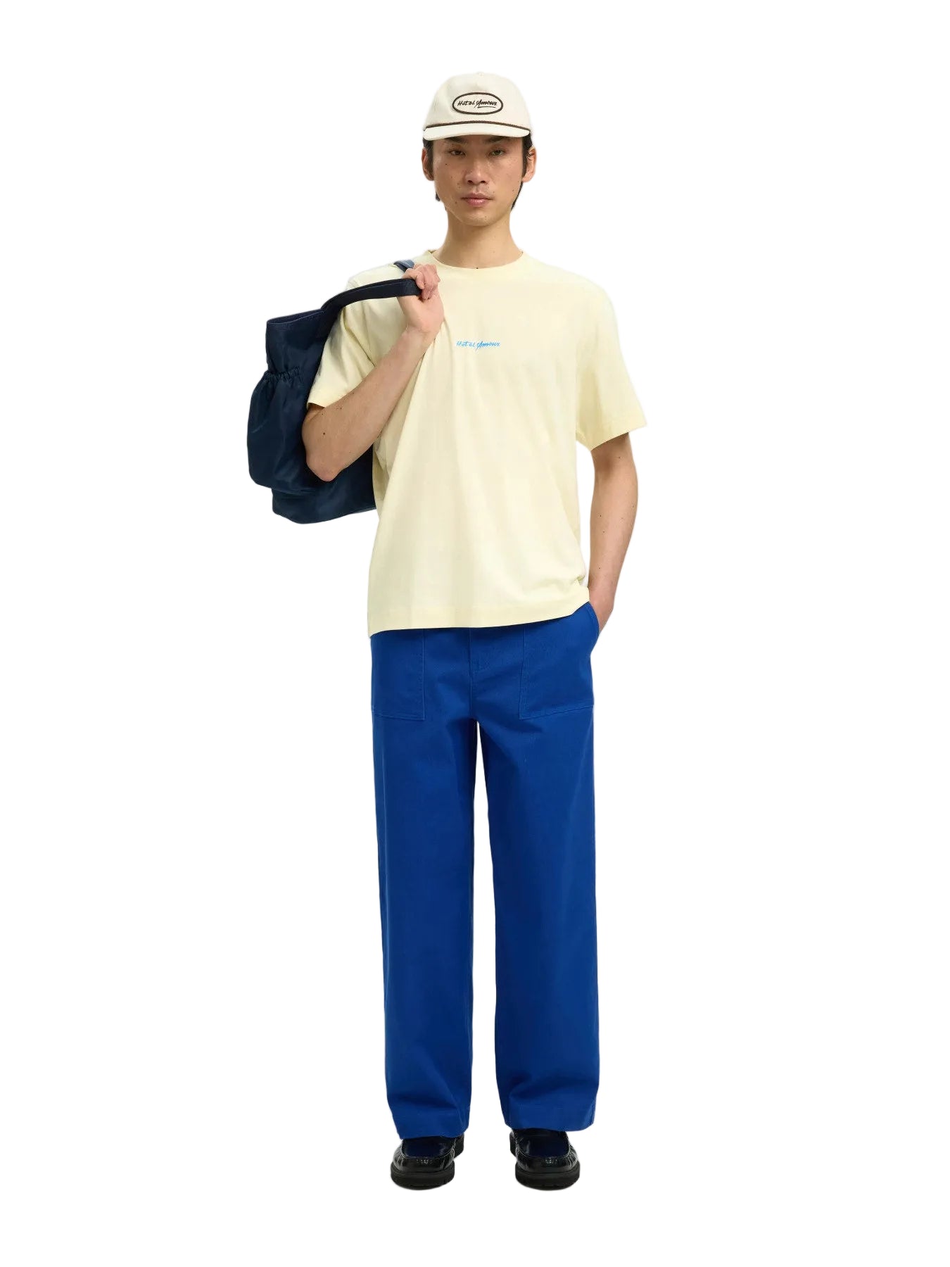 Elias SS O-Neck Tee Hotel Amour