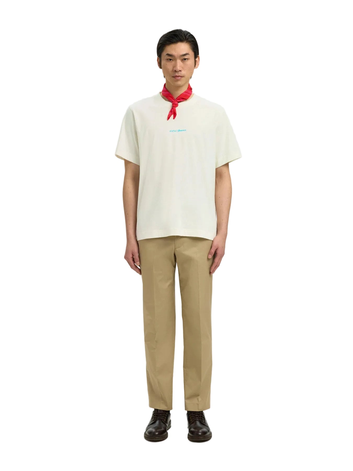 Elias SS O-Neck Tee Hotel Amour