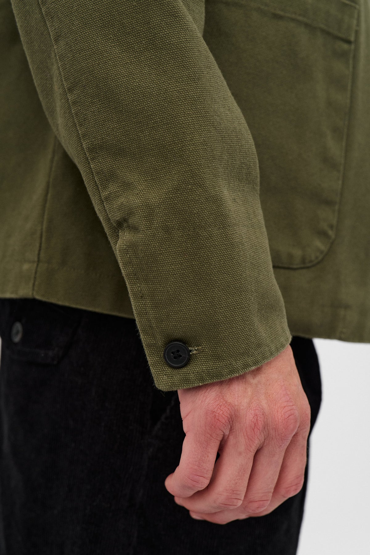 BASTIAN CANVAS JACKET, Forest night - Anerkjendt