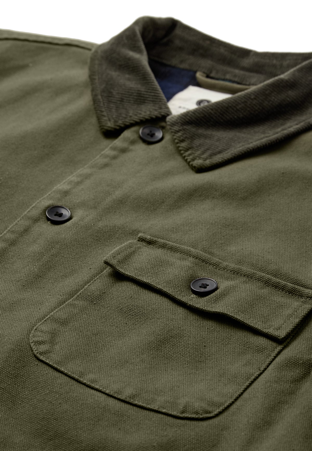 BASTIAN CANVAS JACKET, Forest night - Anerkjendt