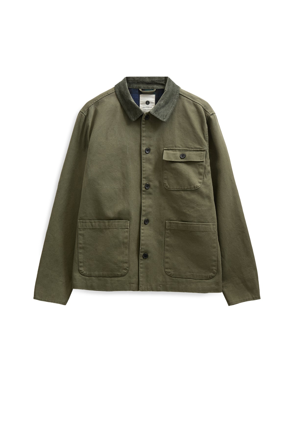 BASTIAN CANVAS JACKET, Forest night - Anerkjendt