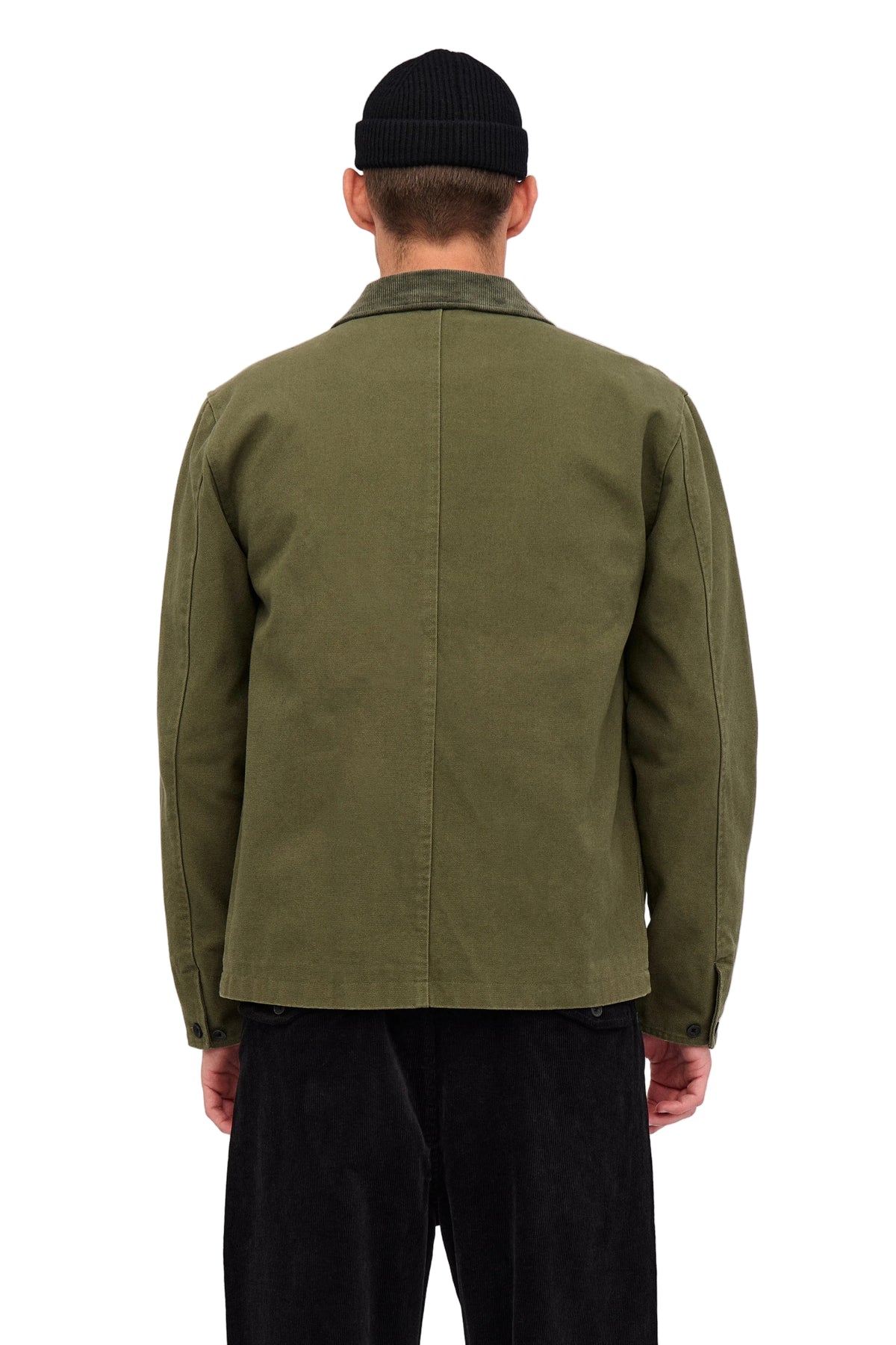 BASTIAN CANVAS JACKET, Forest night - Anerkjendt