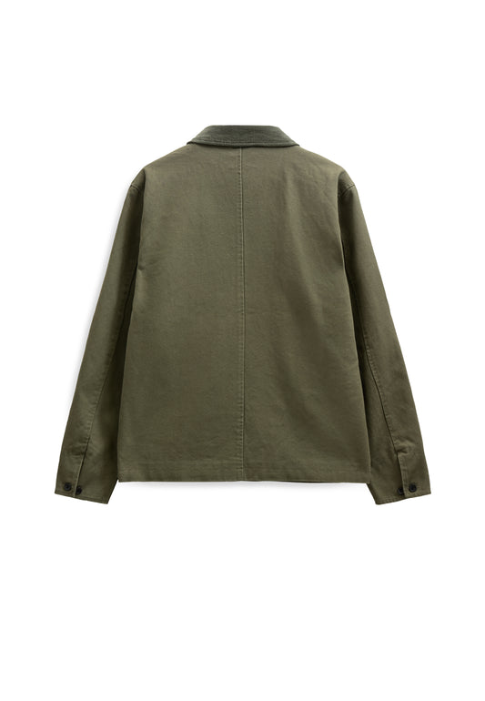 BASTIAN CANVAS JACKET, Forest night - Anerkjendt