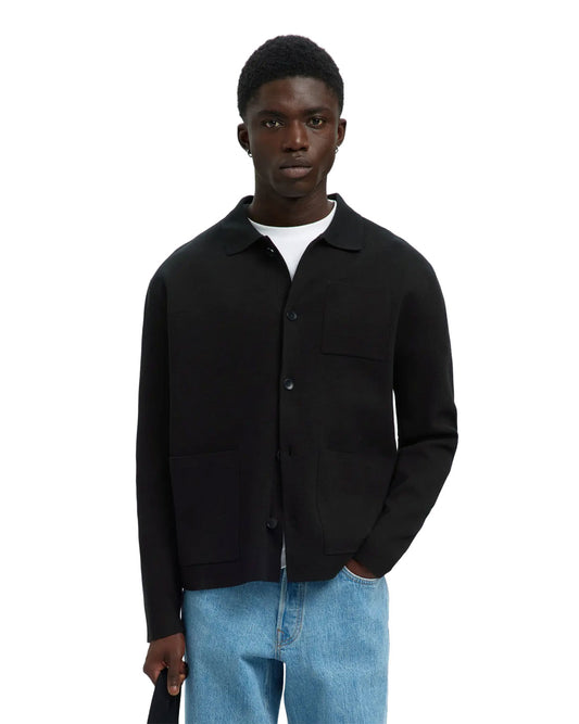 Mike Light Relaxed Polo Cardigan
