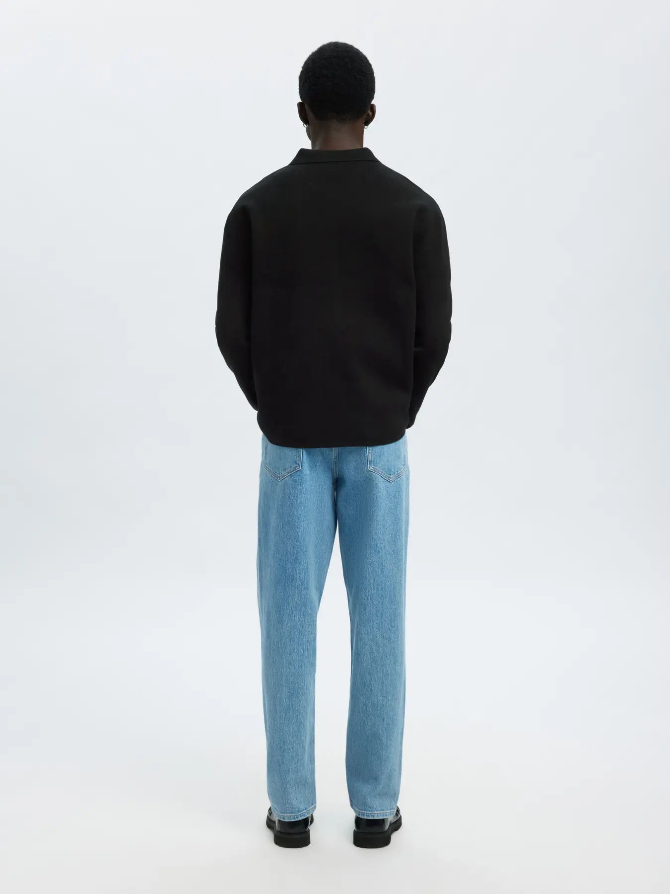 Mike Light Relaxed Polo Cardigan