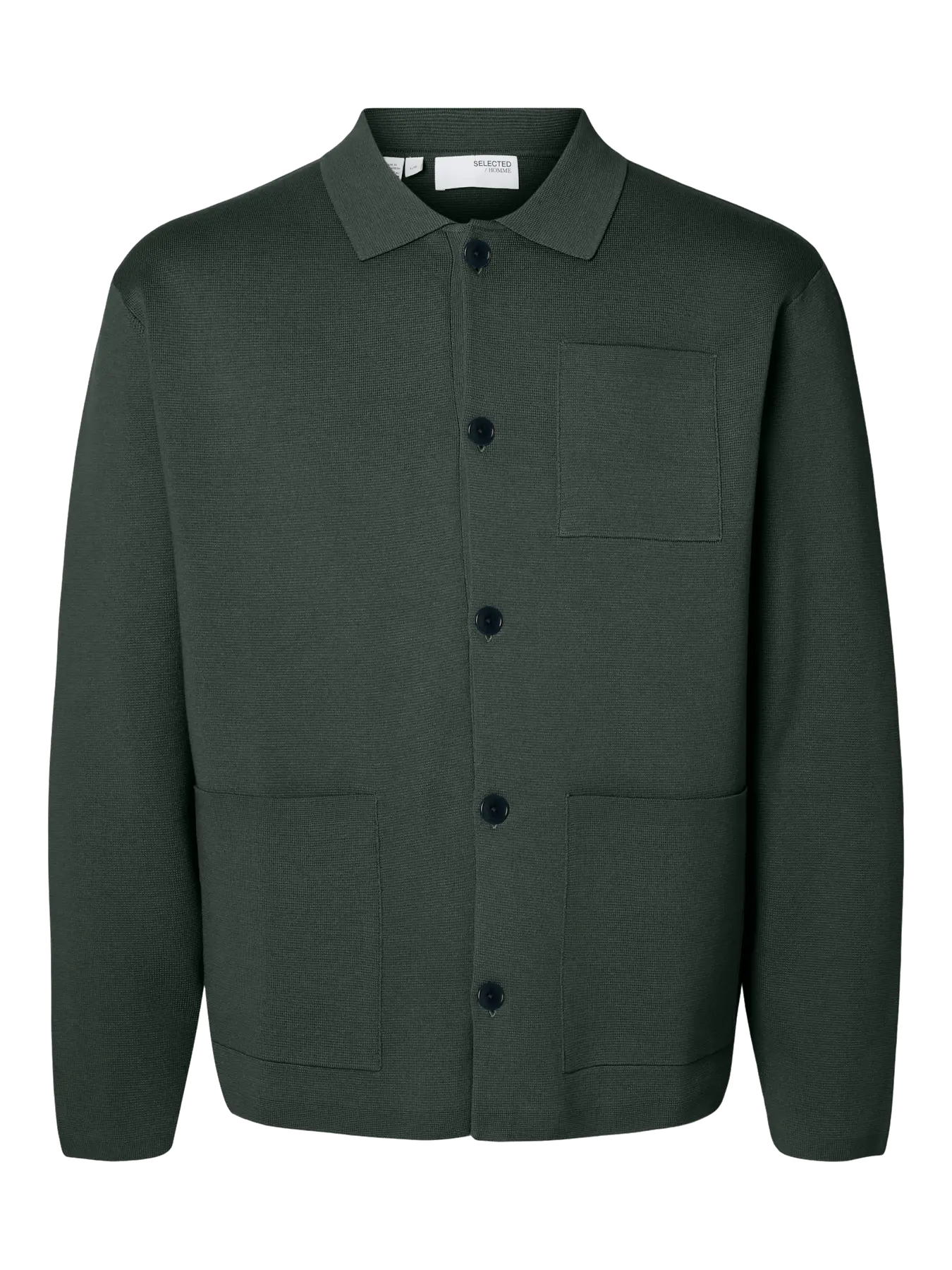 Mike Light Relaxed Polo Cardigan