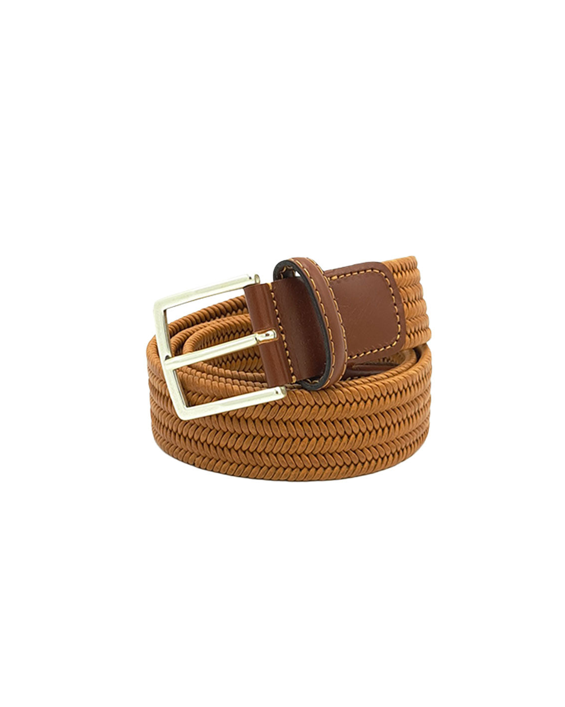 Ceinture tressée en lin