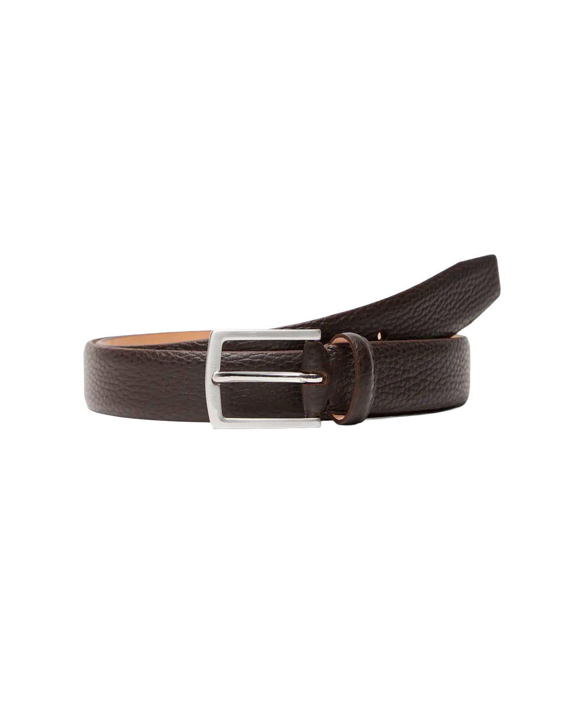 Carl Classic Grained Leather Belt