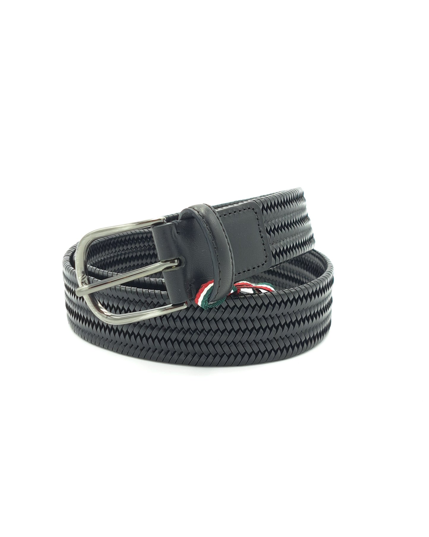 Ceinture cuir tressé