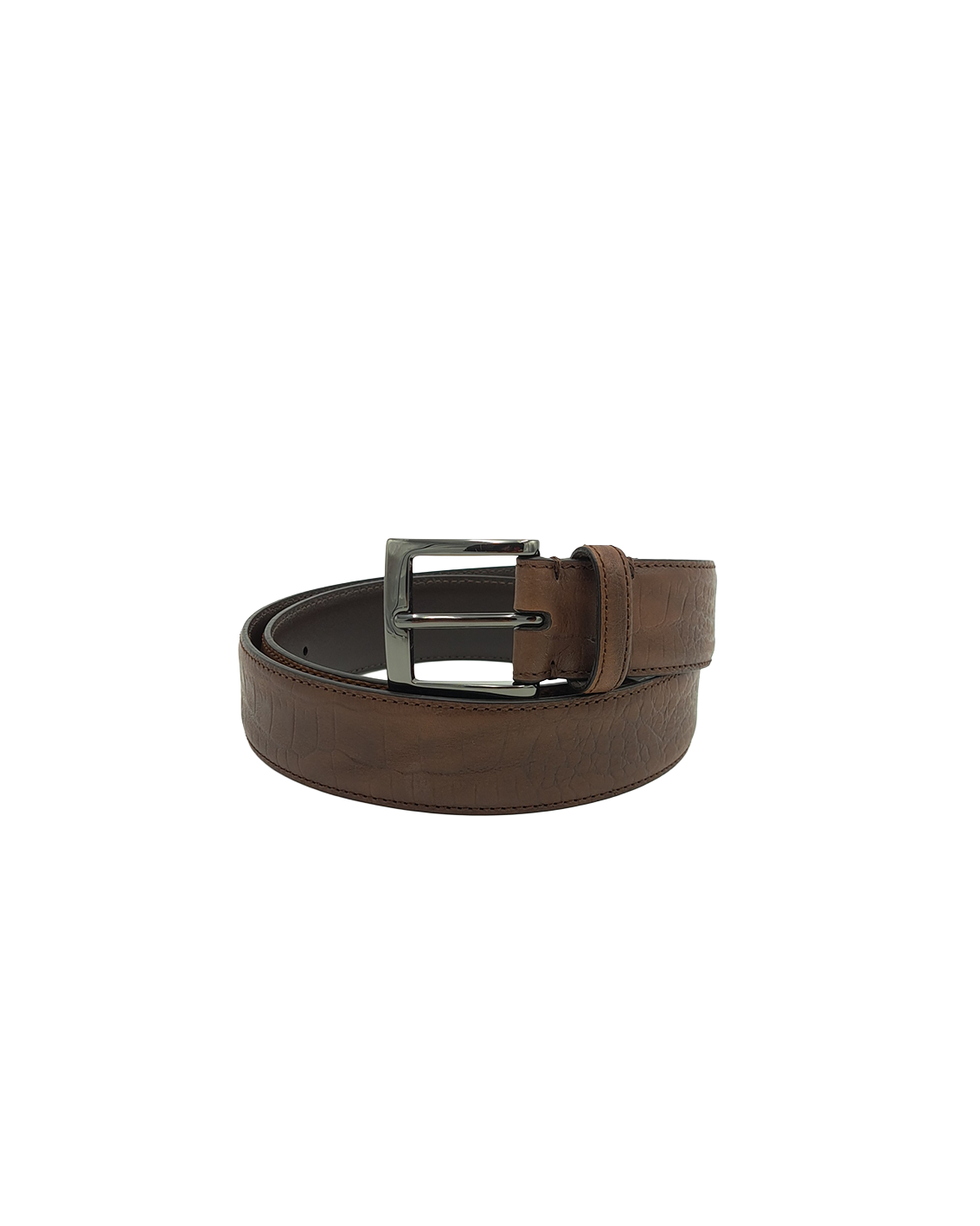 Ceinture embossée Croco