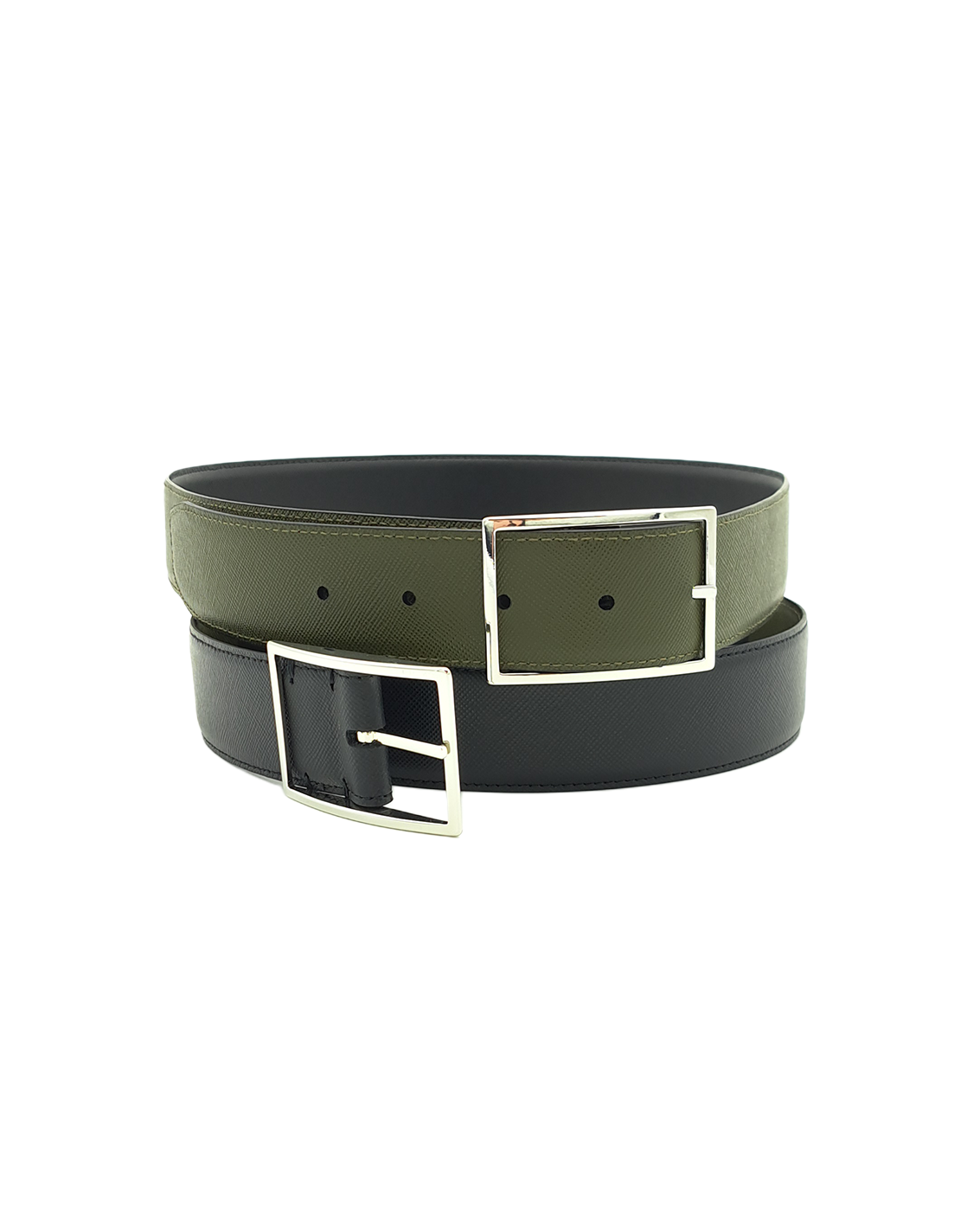 Ceinture Cuir Reversible Saffiano