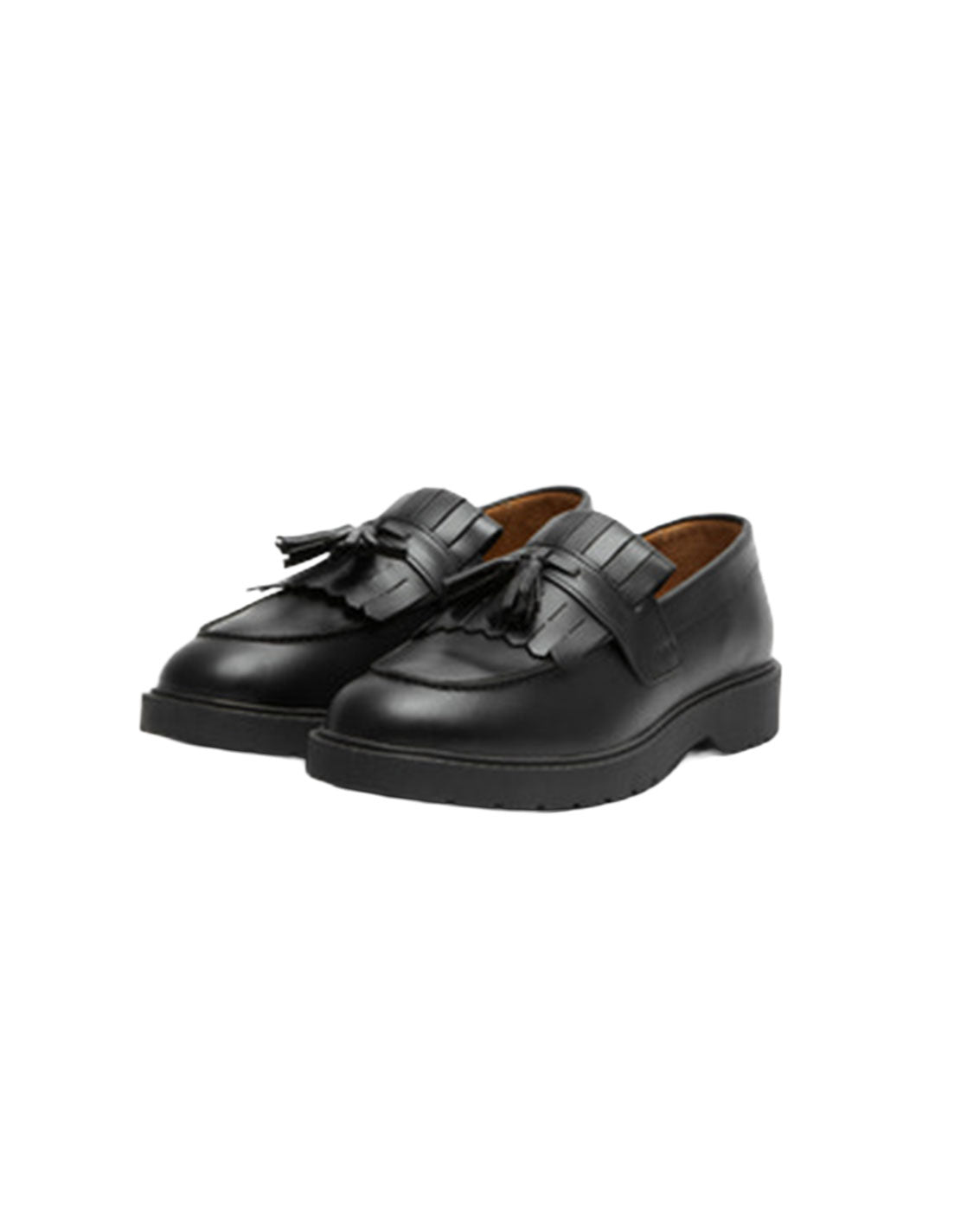 Tim Leather Kiltie Loafer