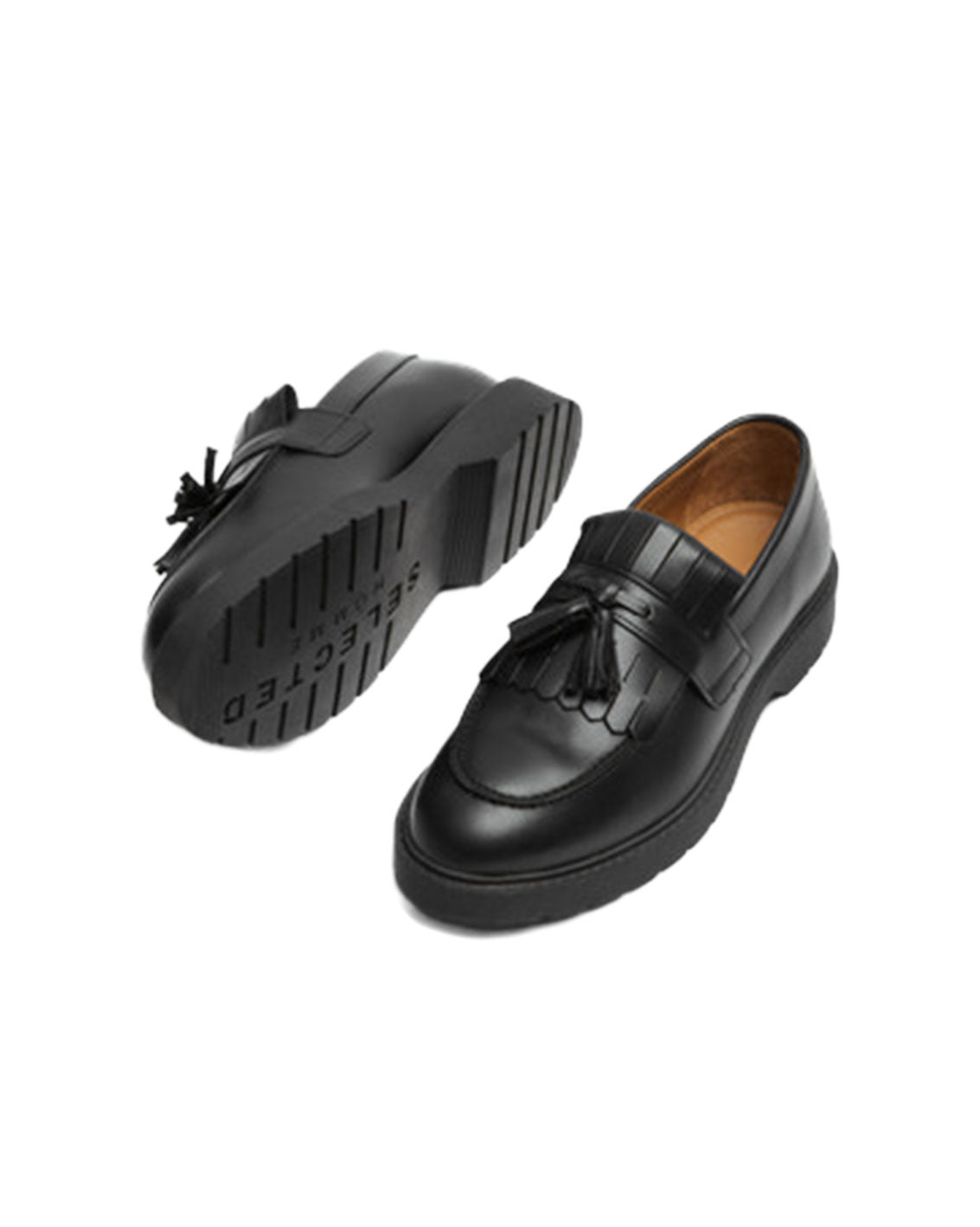 Tim Leather Kiltie Loafer