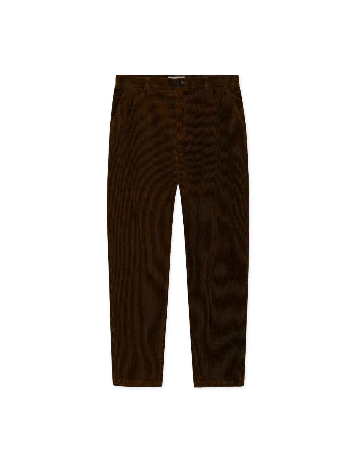 Corduroy Tapered Pants Delicioso Brown, vue 2