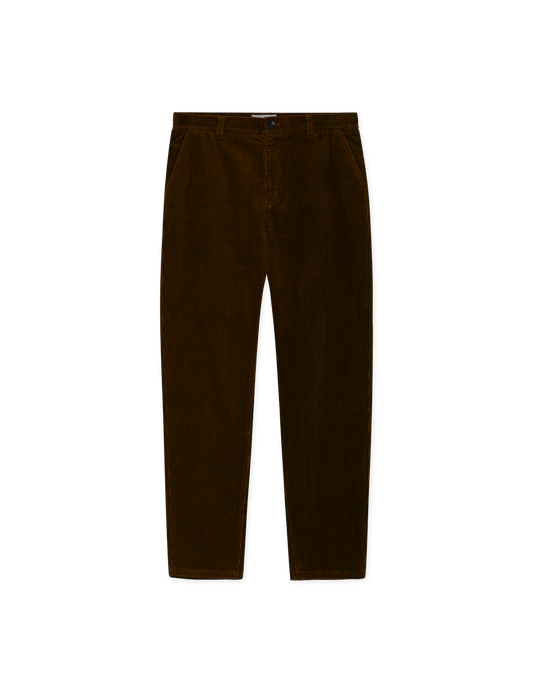 Corduroy Tapered Pants Delicioso Brown, vue 2