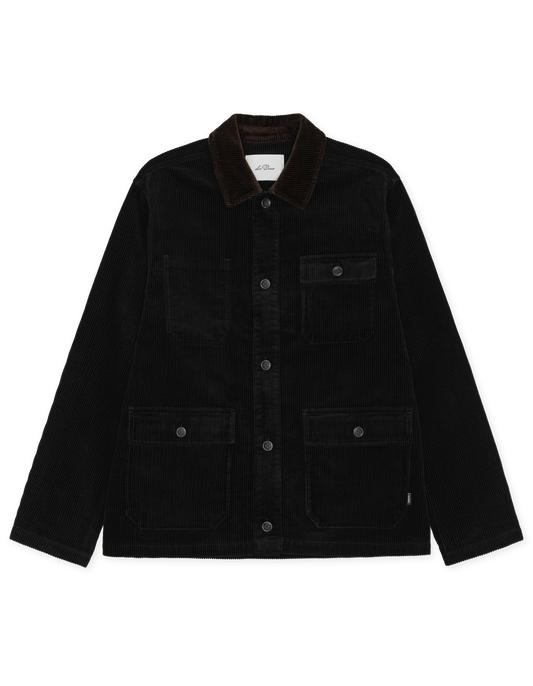 Corduroy Utility Jacket Black, vue 1