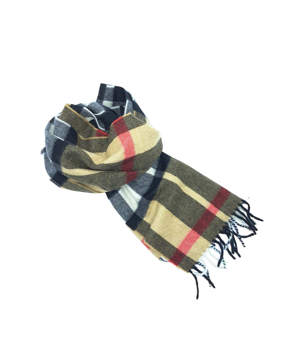 Echarpe Cachemire Tartan (25x165)