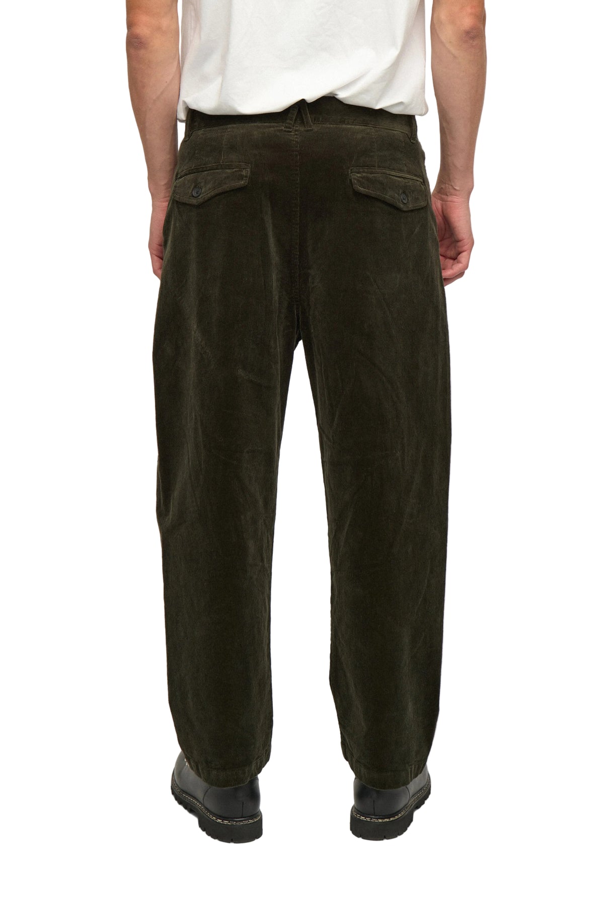 JAKOB CORD PANTS, Forest night - Anerkjendt