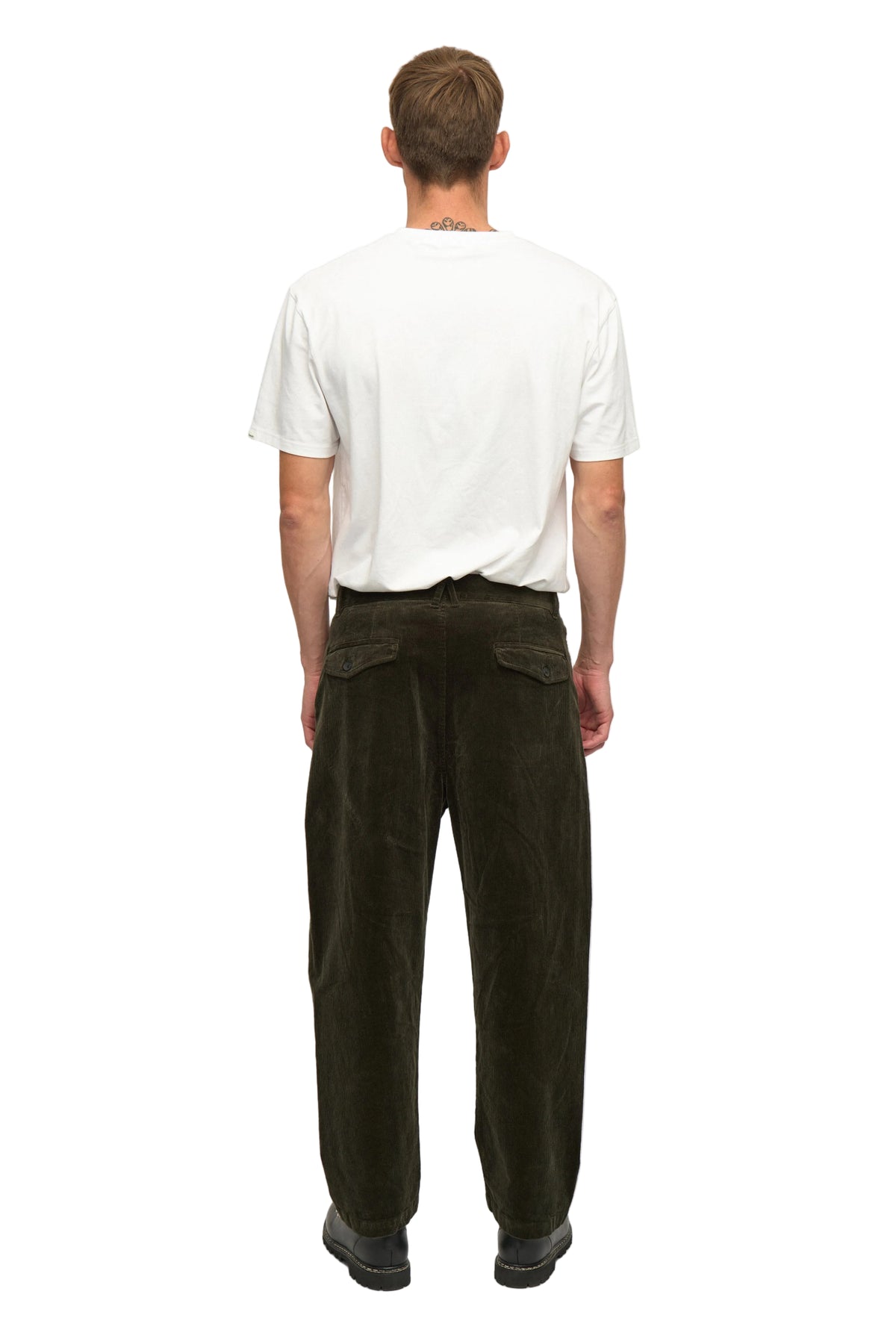 JAKOB CORD PANTS, Forest night - Anerkjendt