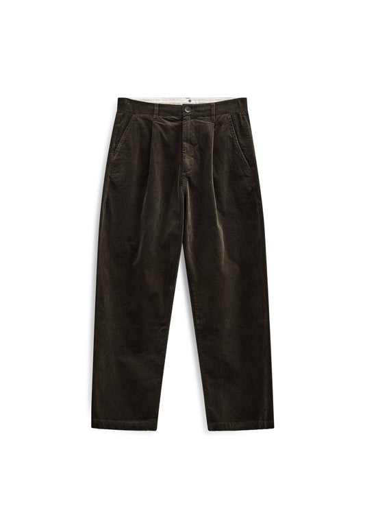 JAKOB CORD PANTS, Forest night - Anerkjendt