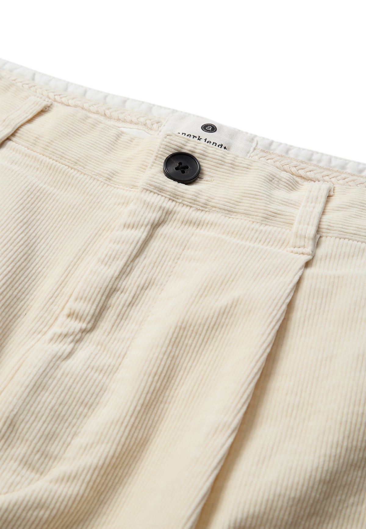 JAKOB CORD PANTS, Tofu - Anerkjendt