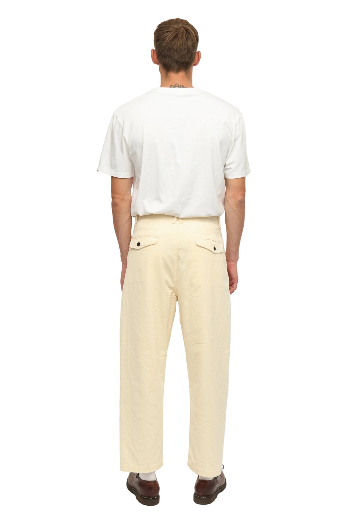 JAKOB CORD PANTS, Tofu - Anerkjendt