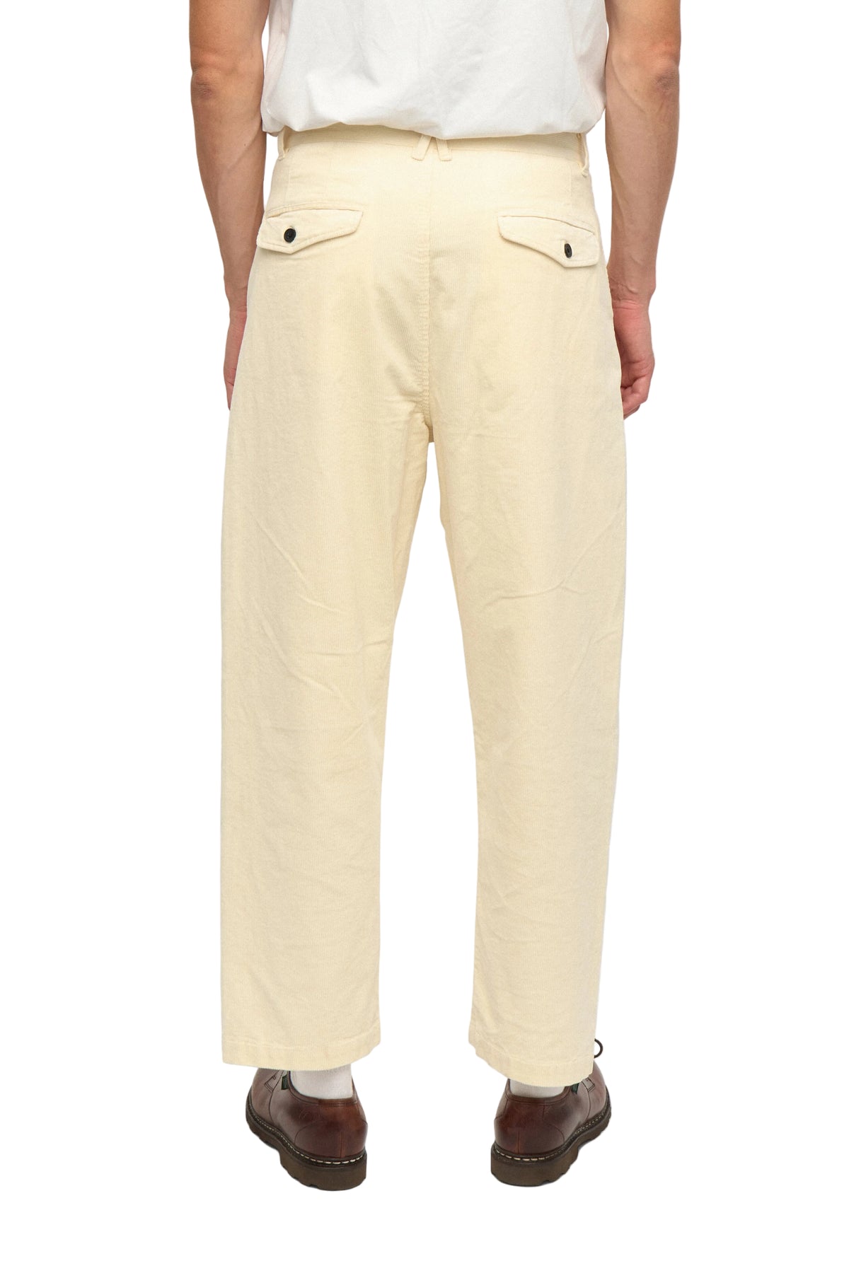JAKOB CORD PANTS, Tofu - Anerkjendt