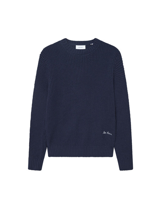 Alvin Waffle Crewneck Knit