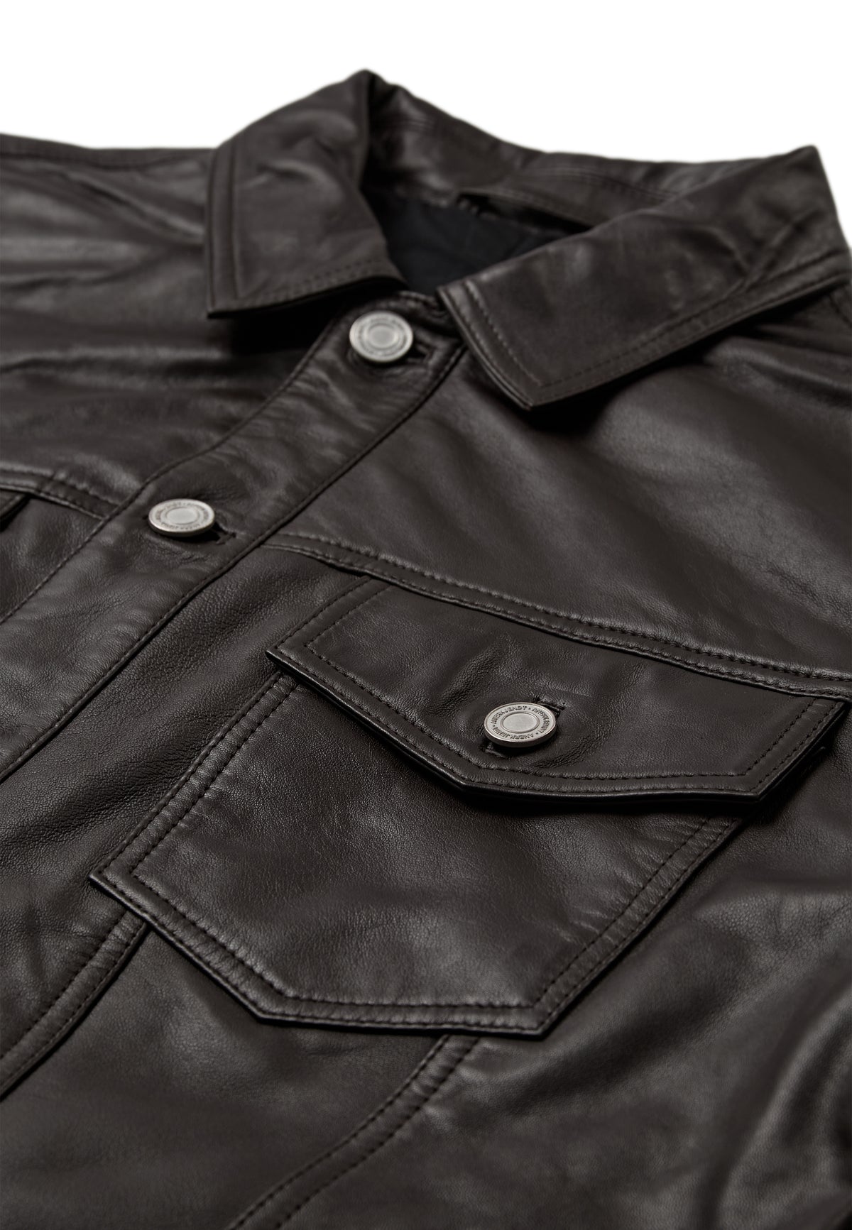 Karsten Leather Jacket Anerkjendt, coloris Delicioso, vue 2