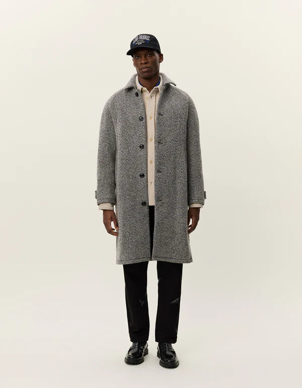 Michael Twill Wool Coat