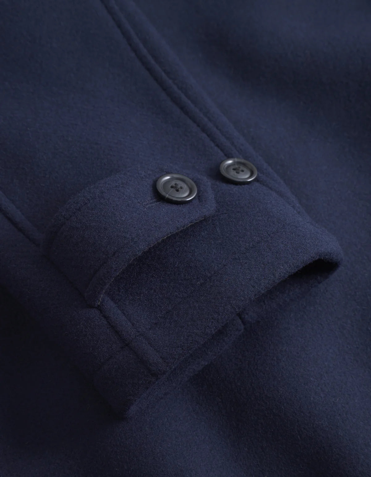 Michael Solid Wool Coat