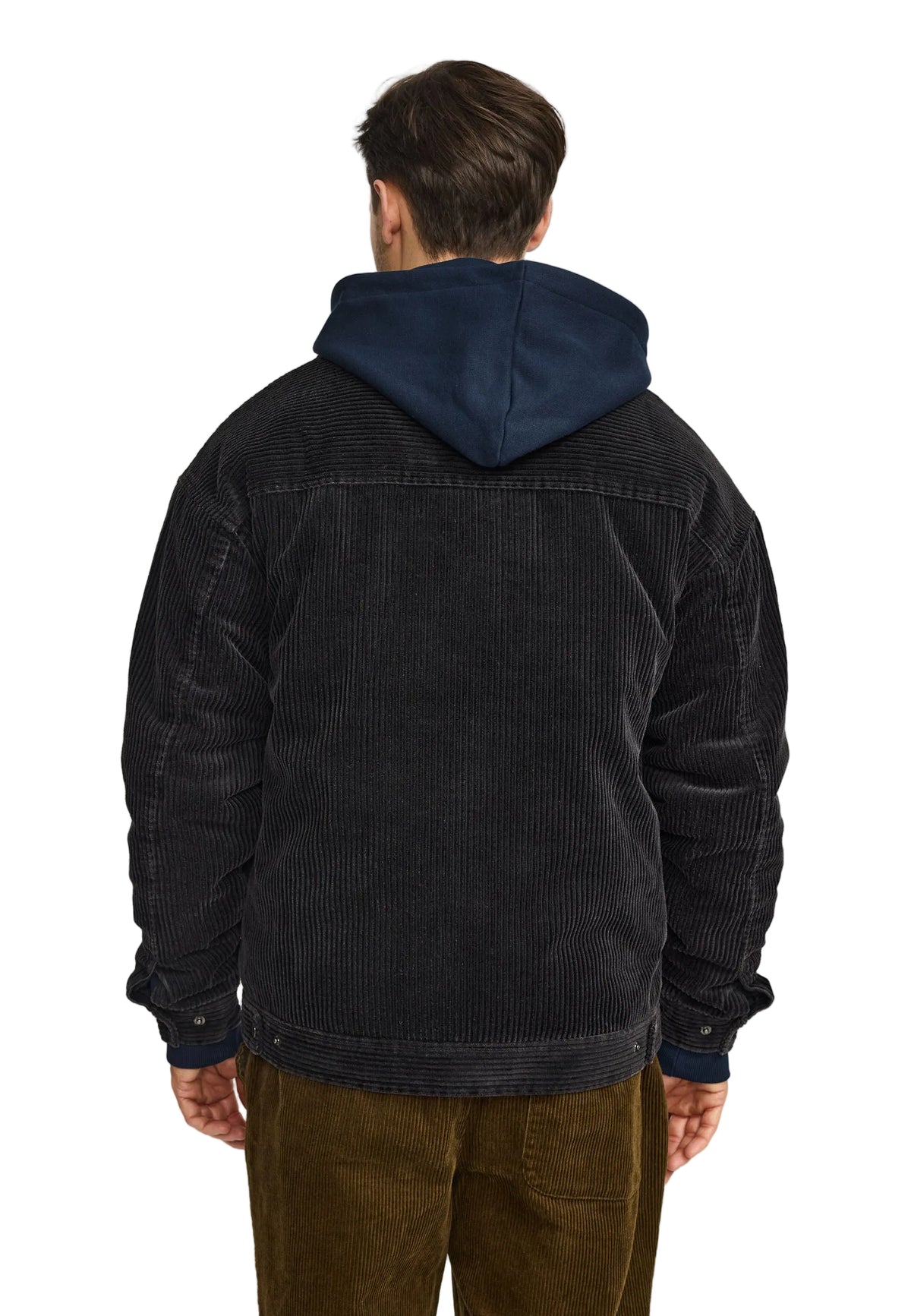 Padded Corduroy Jacket Revolution, gris foncé, vue 3