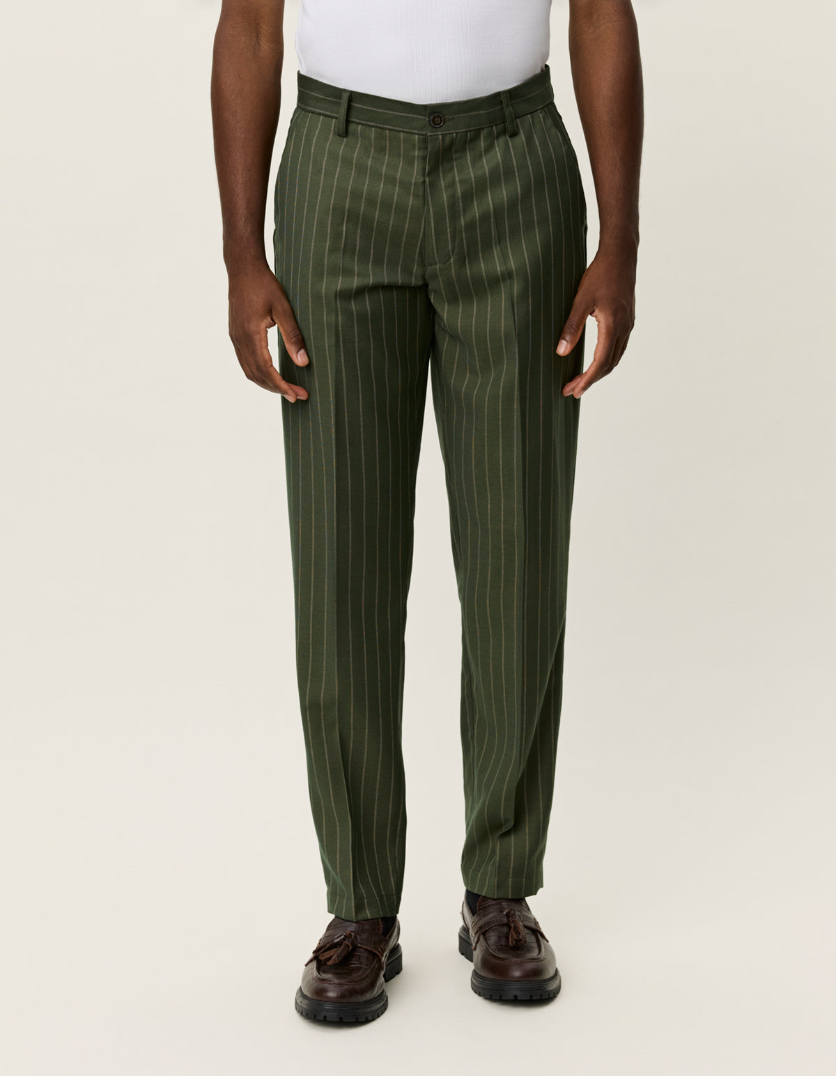 Como Reg Pin Light Wool Suit Pant