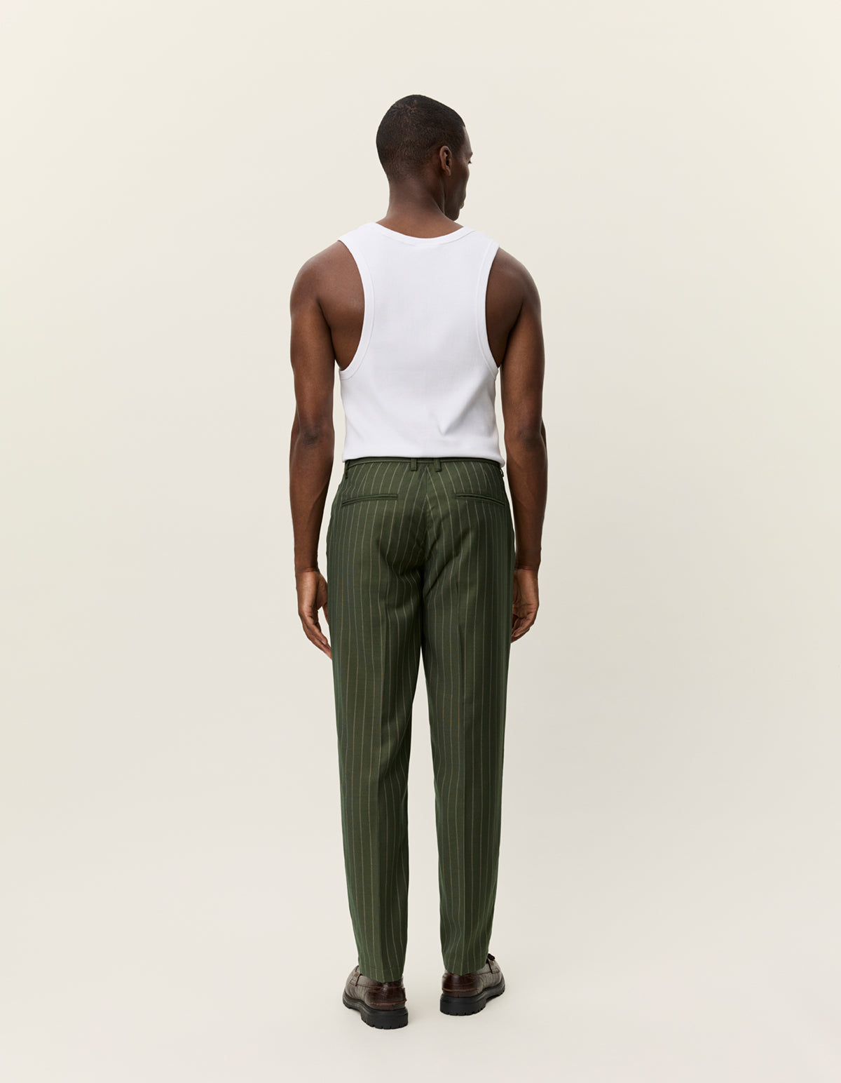 Como Reg Pin Light Wool Suit Pant