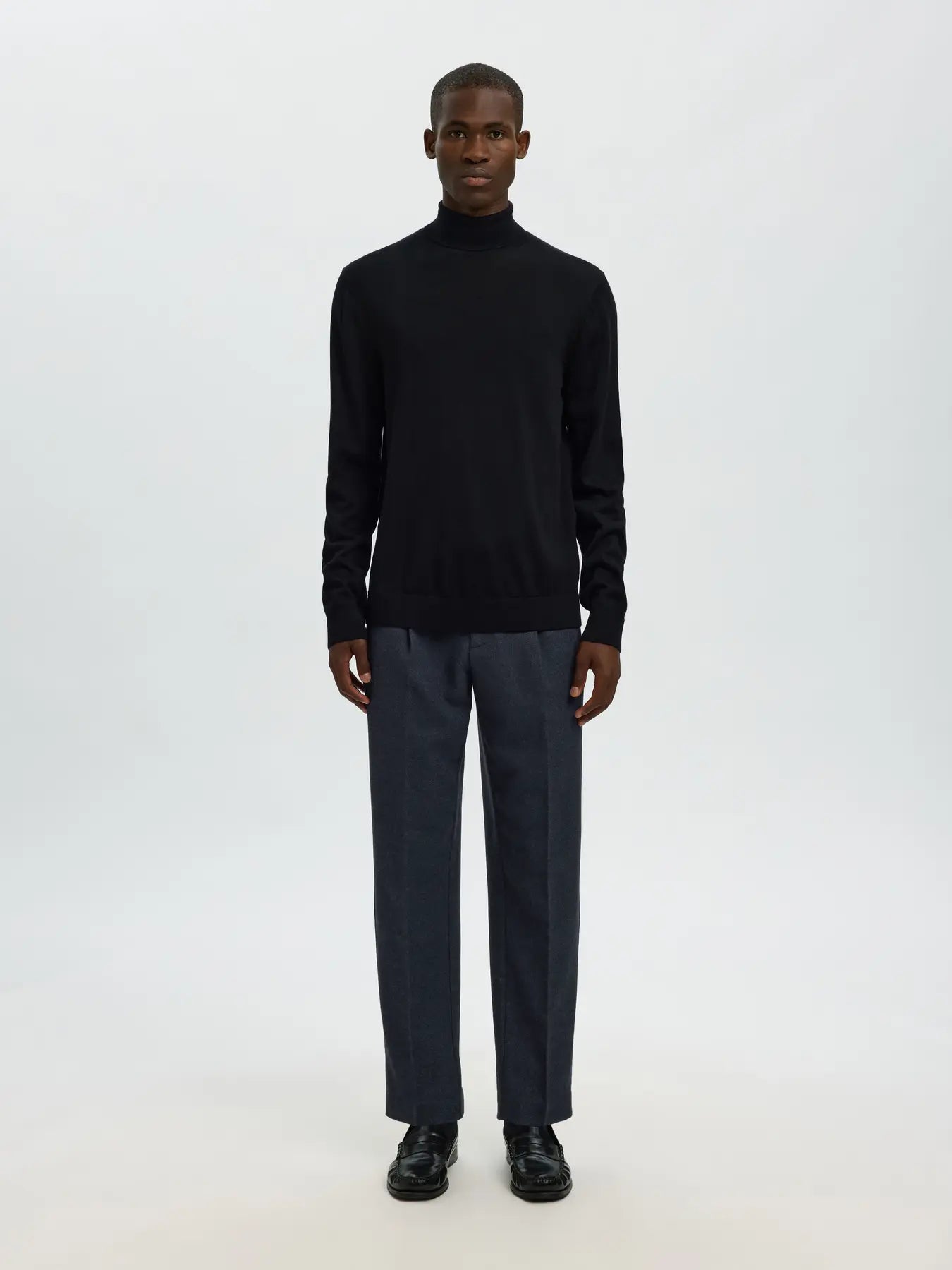 190 Regular Tapered Leroy Wool Blend Pants